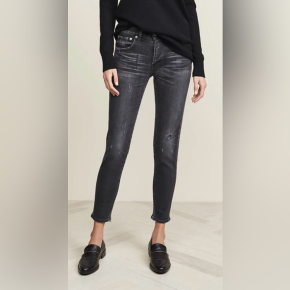 MOUSSY VINTAGE MV Velma Skinny jeans  black size 26 - Picture 1 of 6